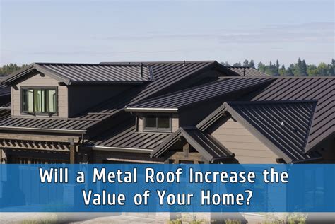 will metal roof raise value of house|roof replacement return on investment.